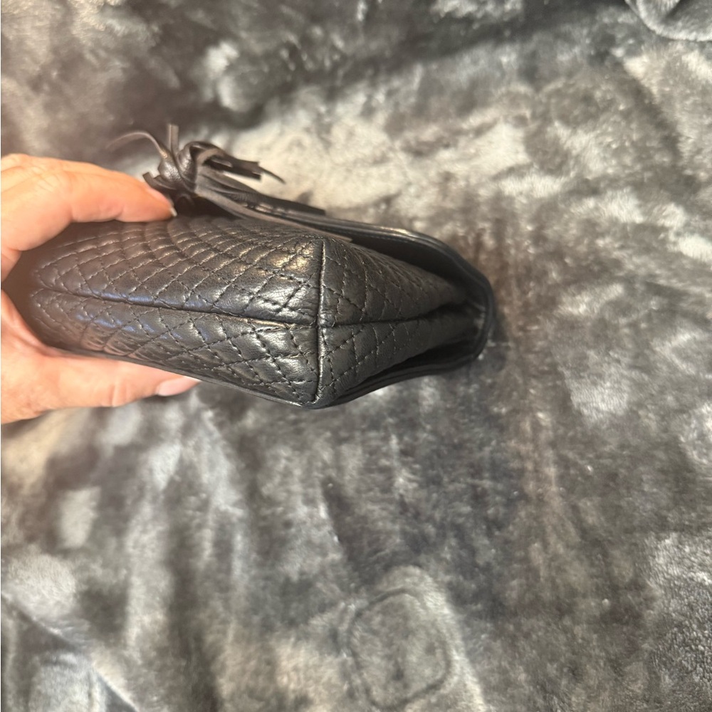 Elegant Bally Black Quilted Chain Bag - Picture 6 of 12